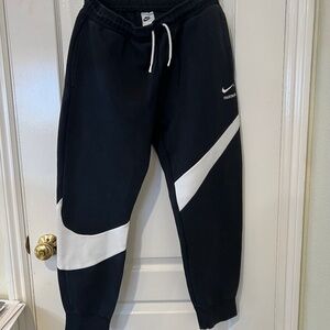 NIKE BIG SWOOSH Fleece Jogger Sweatpants Cotton/Poly Medium Mens/Unisex